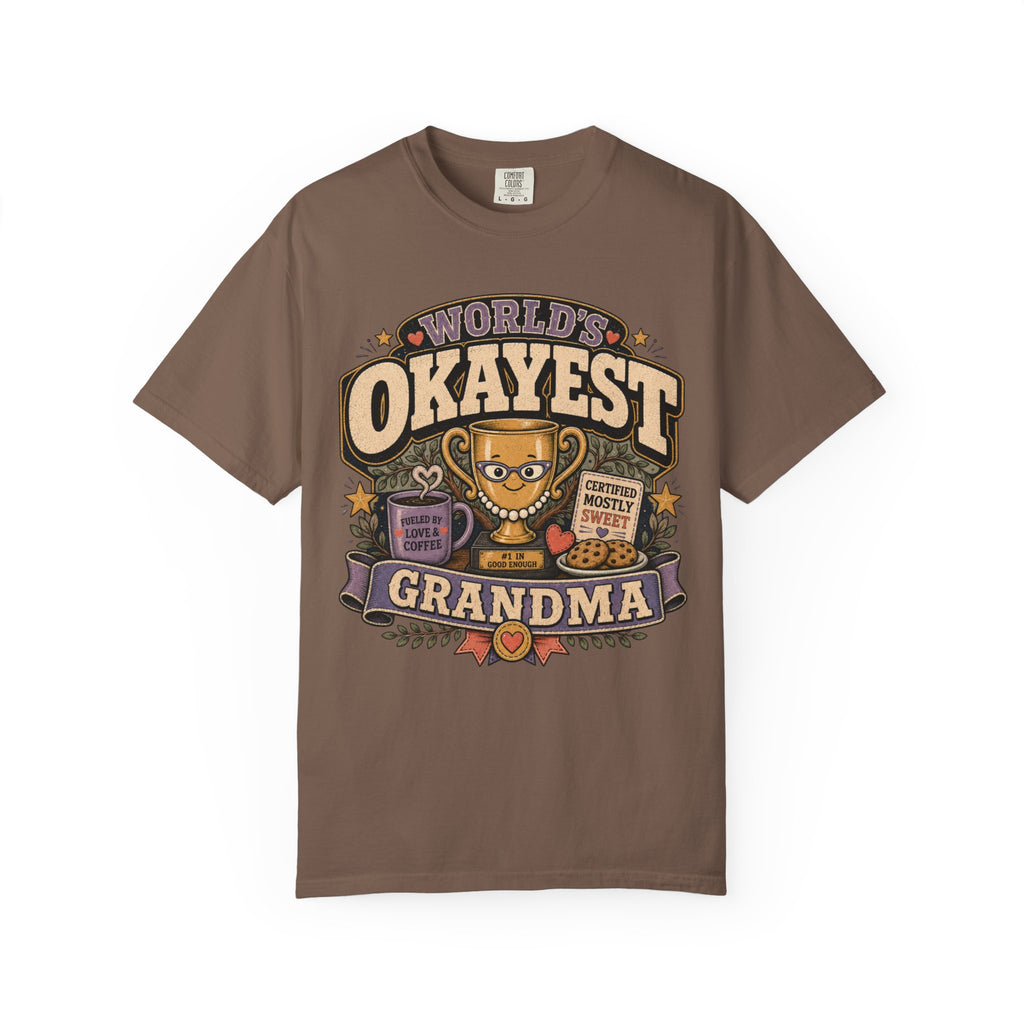 Worlds Okayest Grandma Trophy
