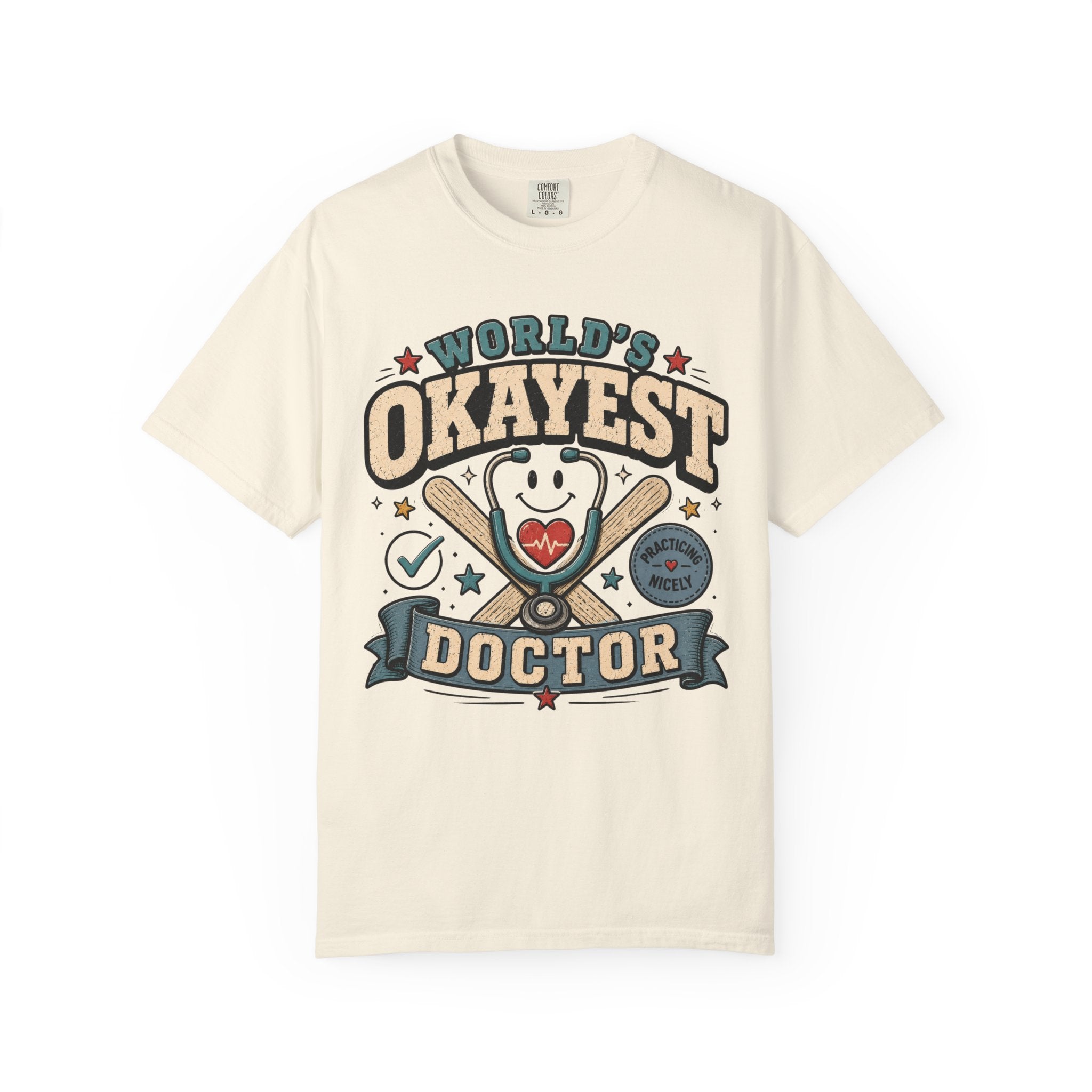 Worlds Okayest Doctor Stethoscope
