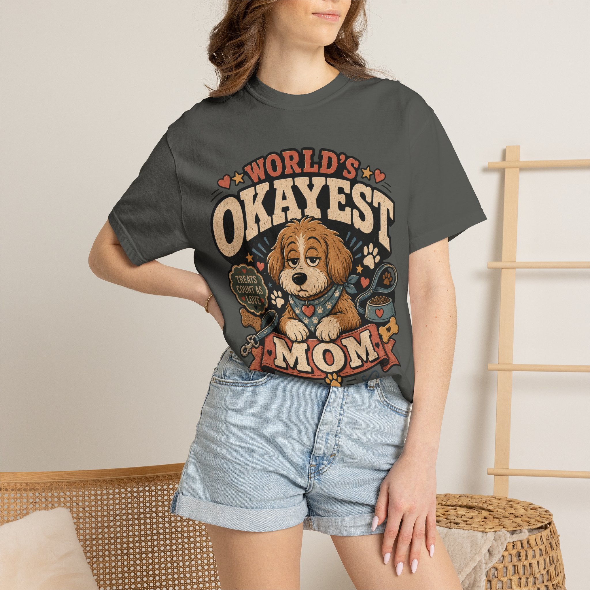 Worlds Okayest Mom Dog