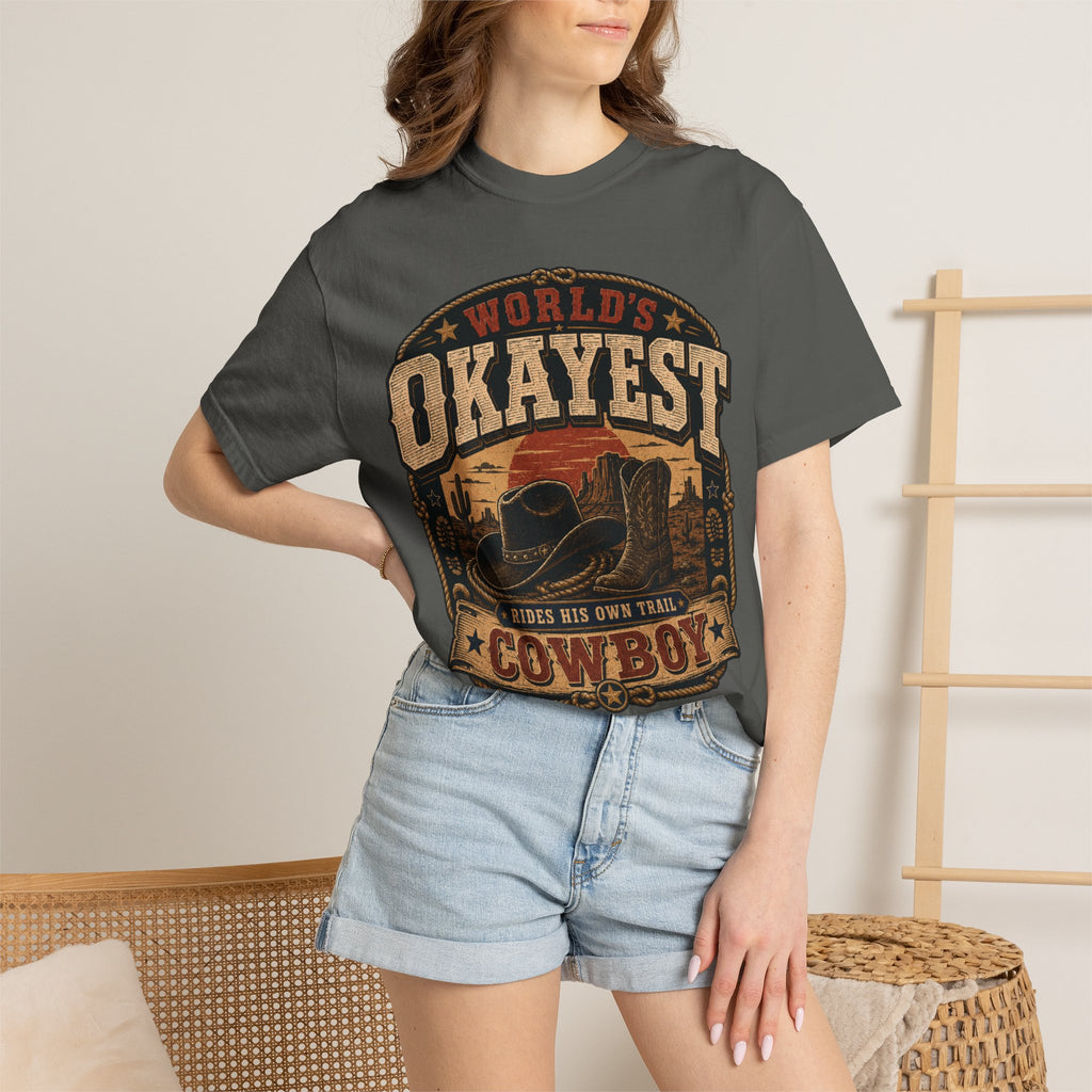 Worlds Okayest Cowboy Sunset