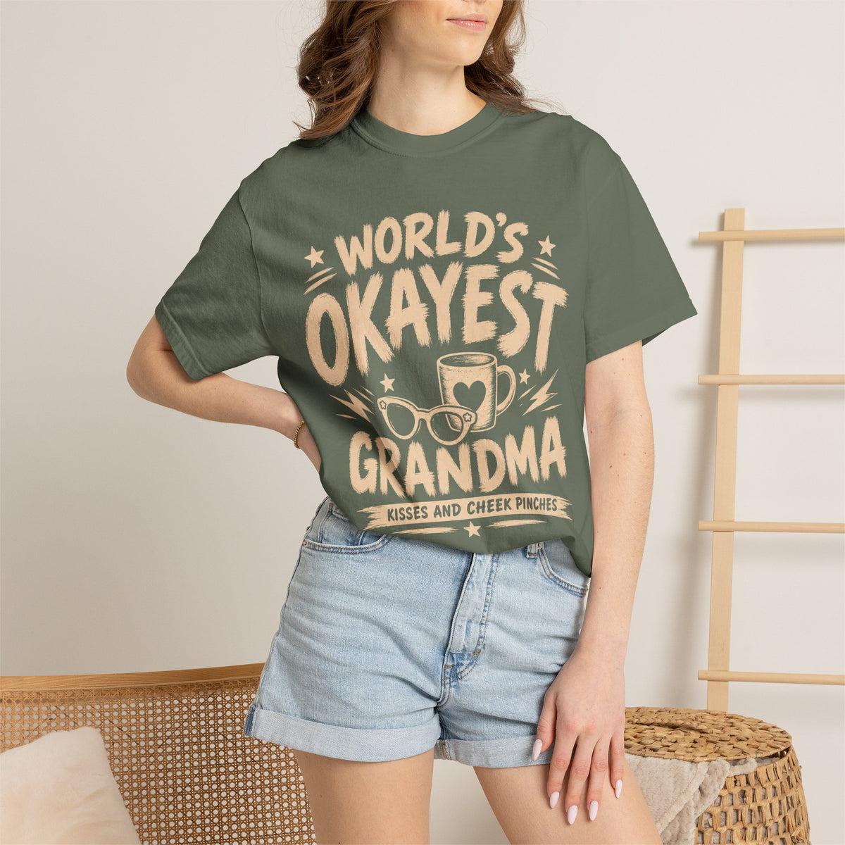 Worlds Okayest Grandma Text