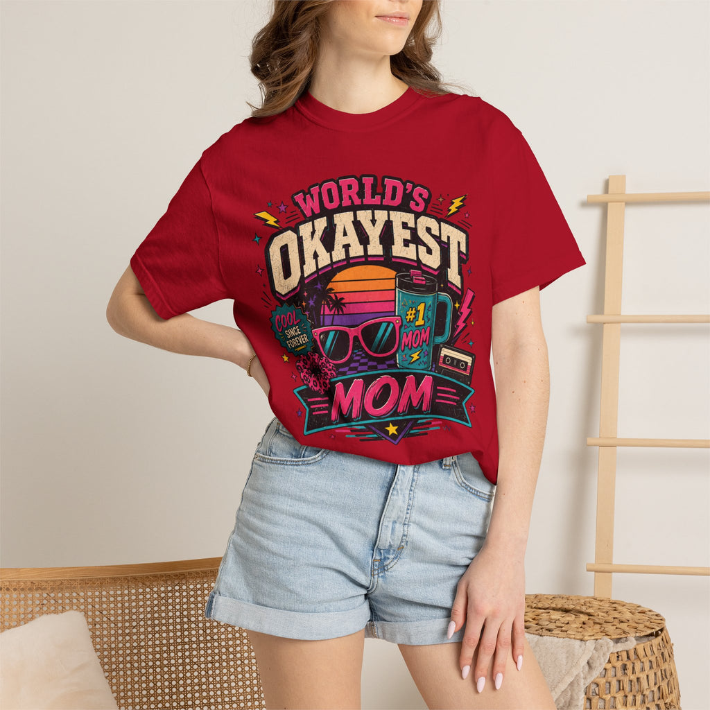 Worlds Okayest Mom 80's