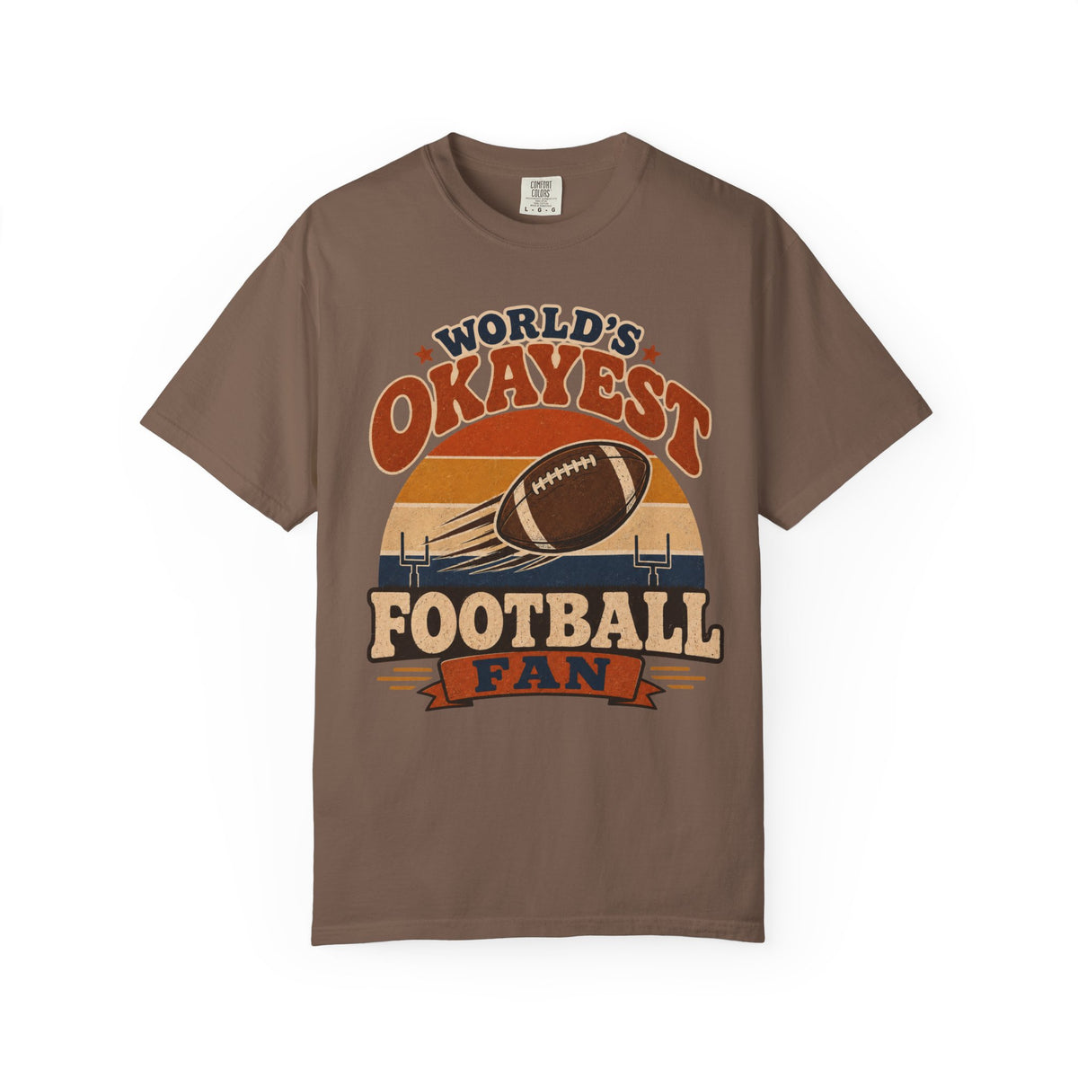Worlds Okayest Football Fan Retro