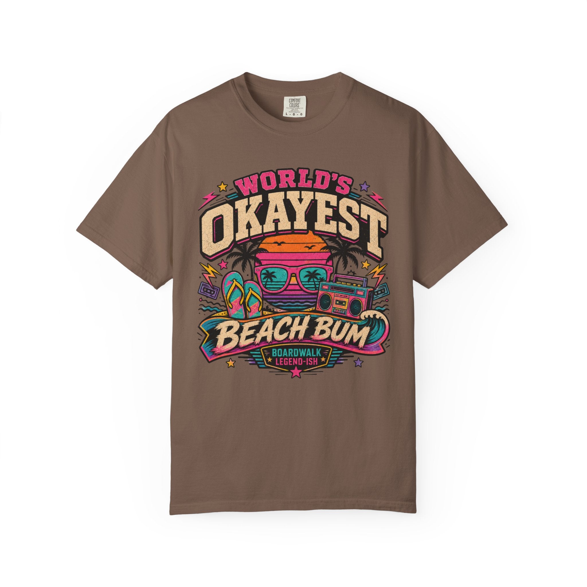 Worlds Okayest Beach Bum 80's