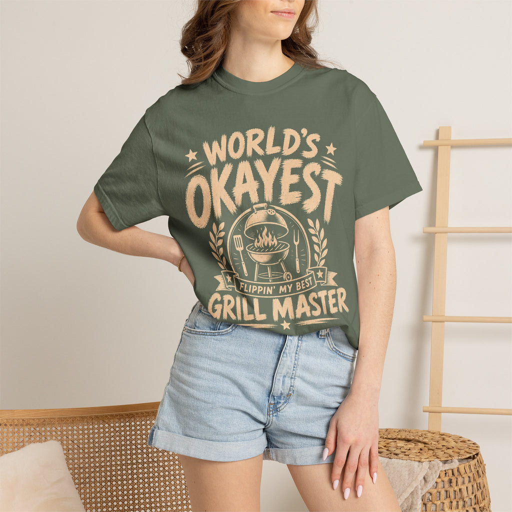 Worlds Okayest Grill Text