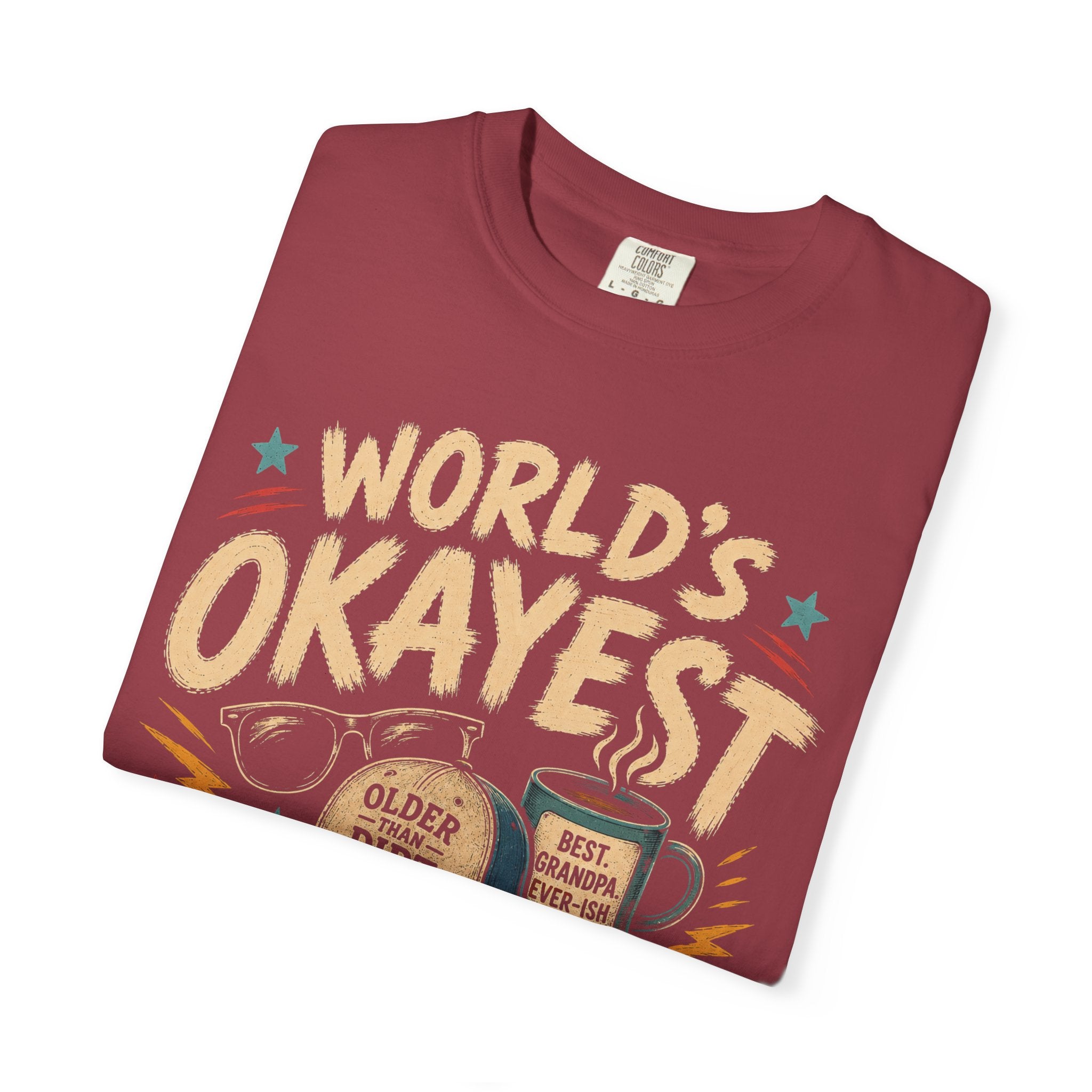 Worlds Okayest Grandpa Color