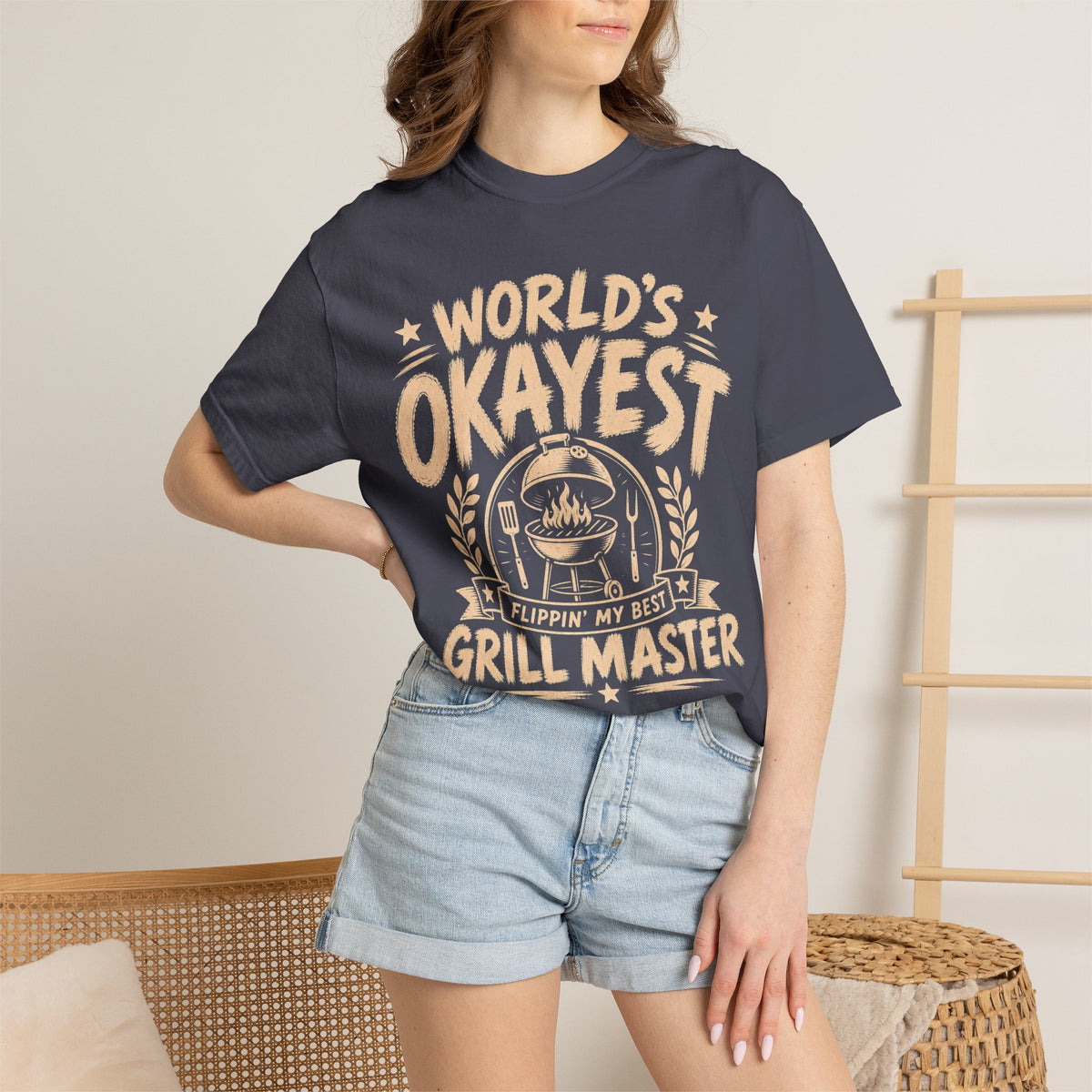 Worlds Okayest Grill Text