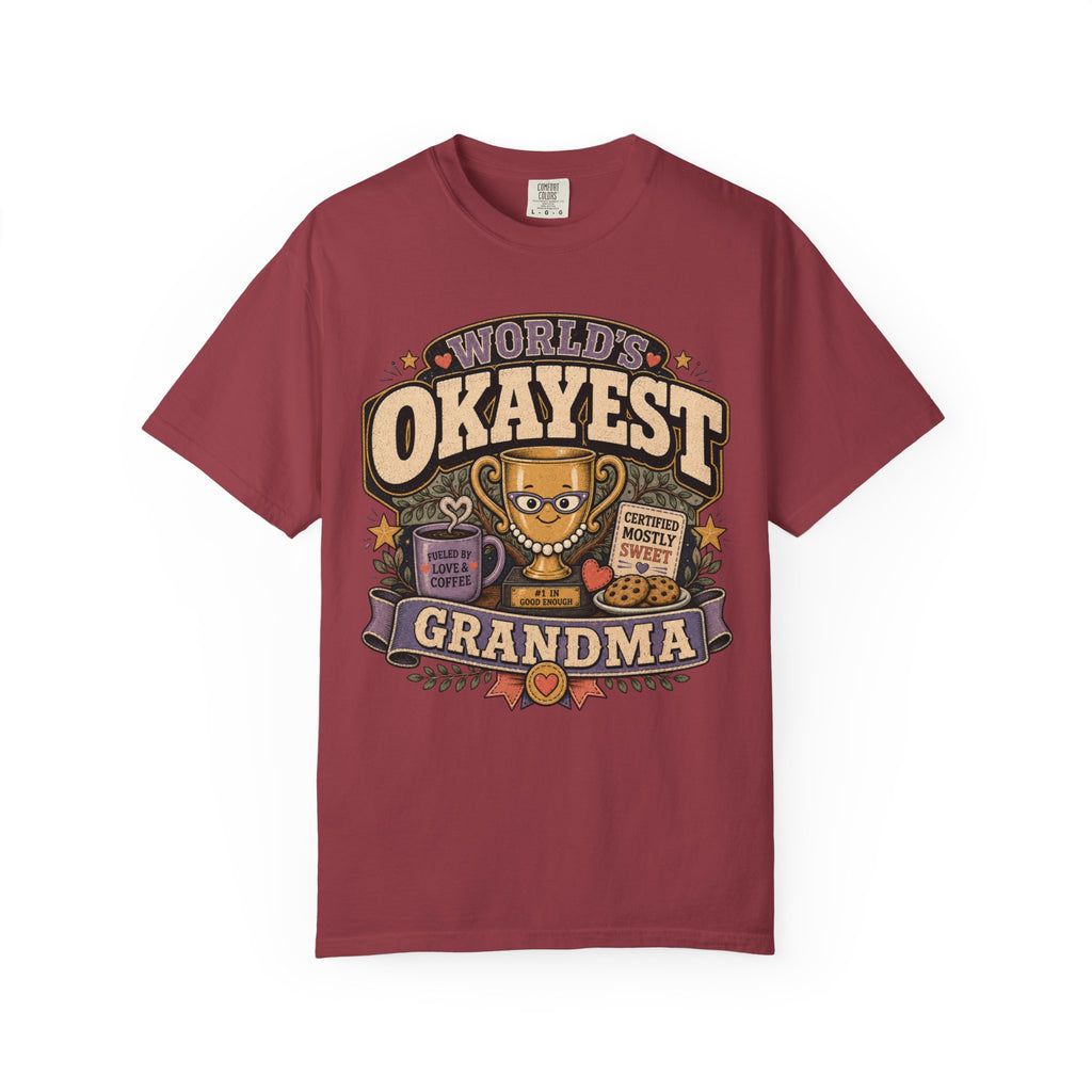 Worlds Okayest Grandma Trophy