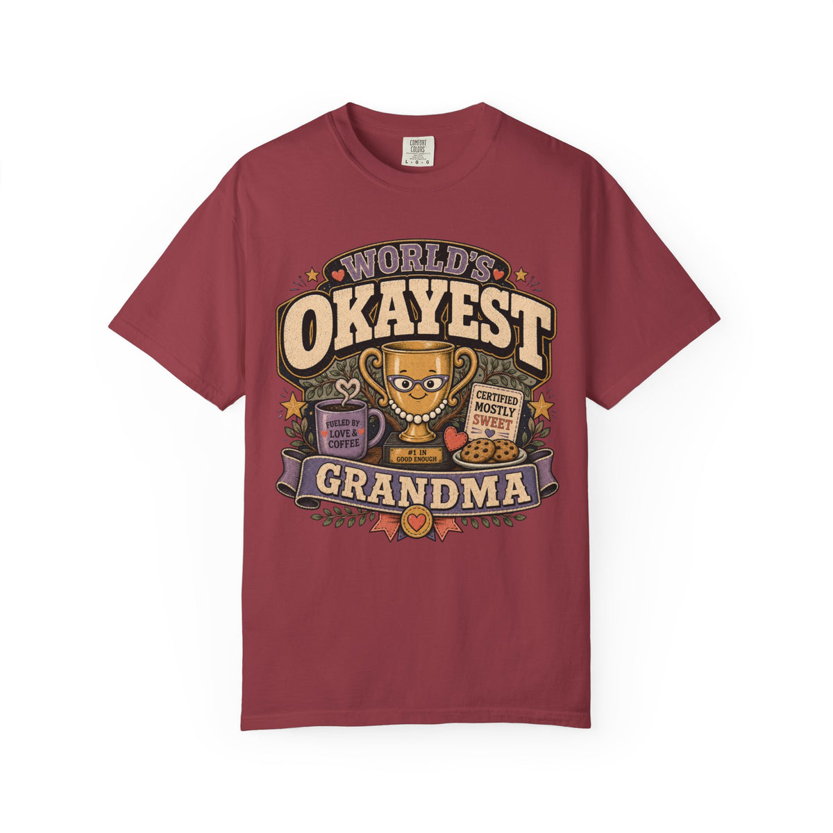 Worlds Okayest Grandma Trophy