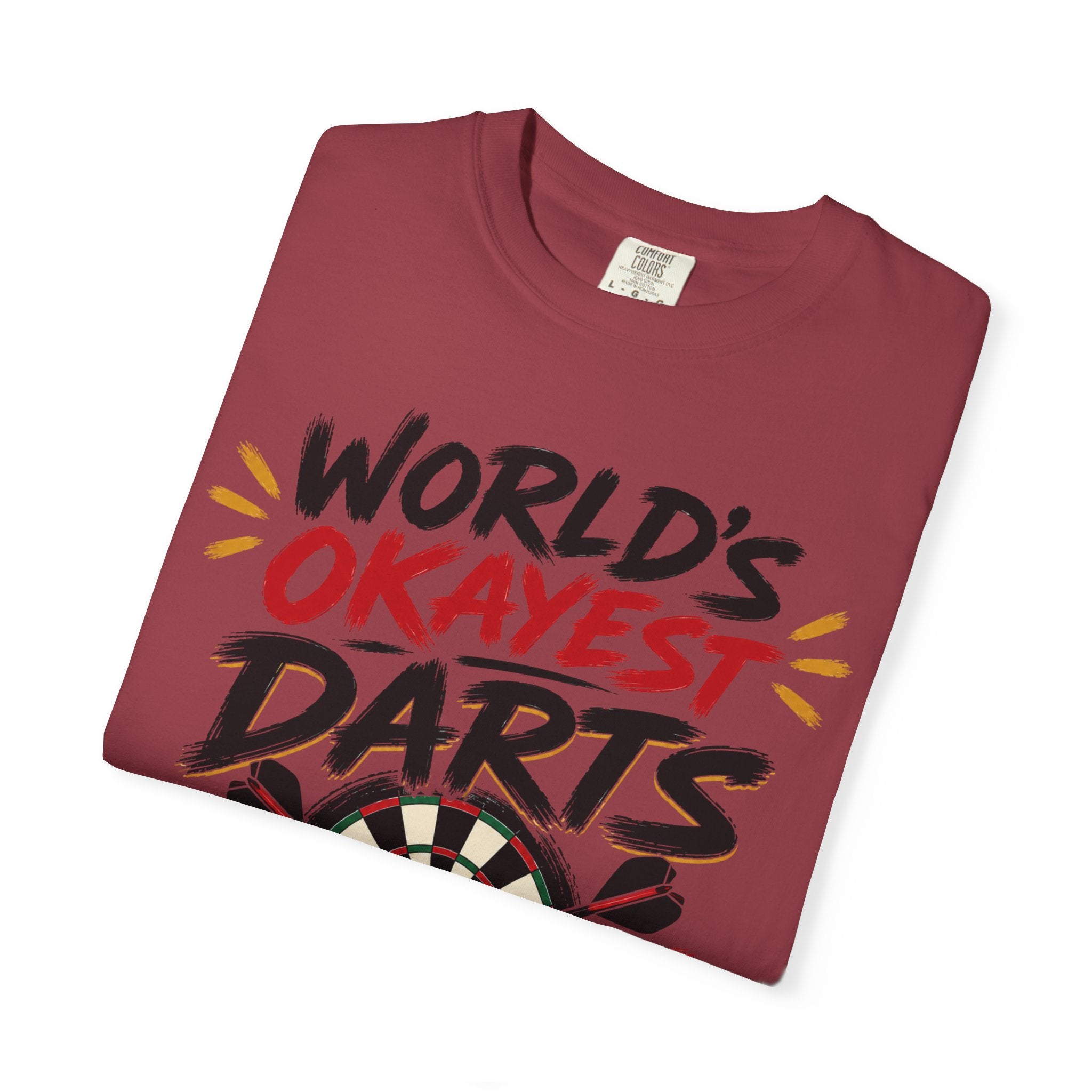 Worlds Okayest Darts Player Text