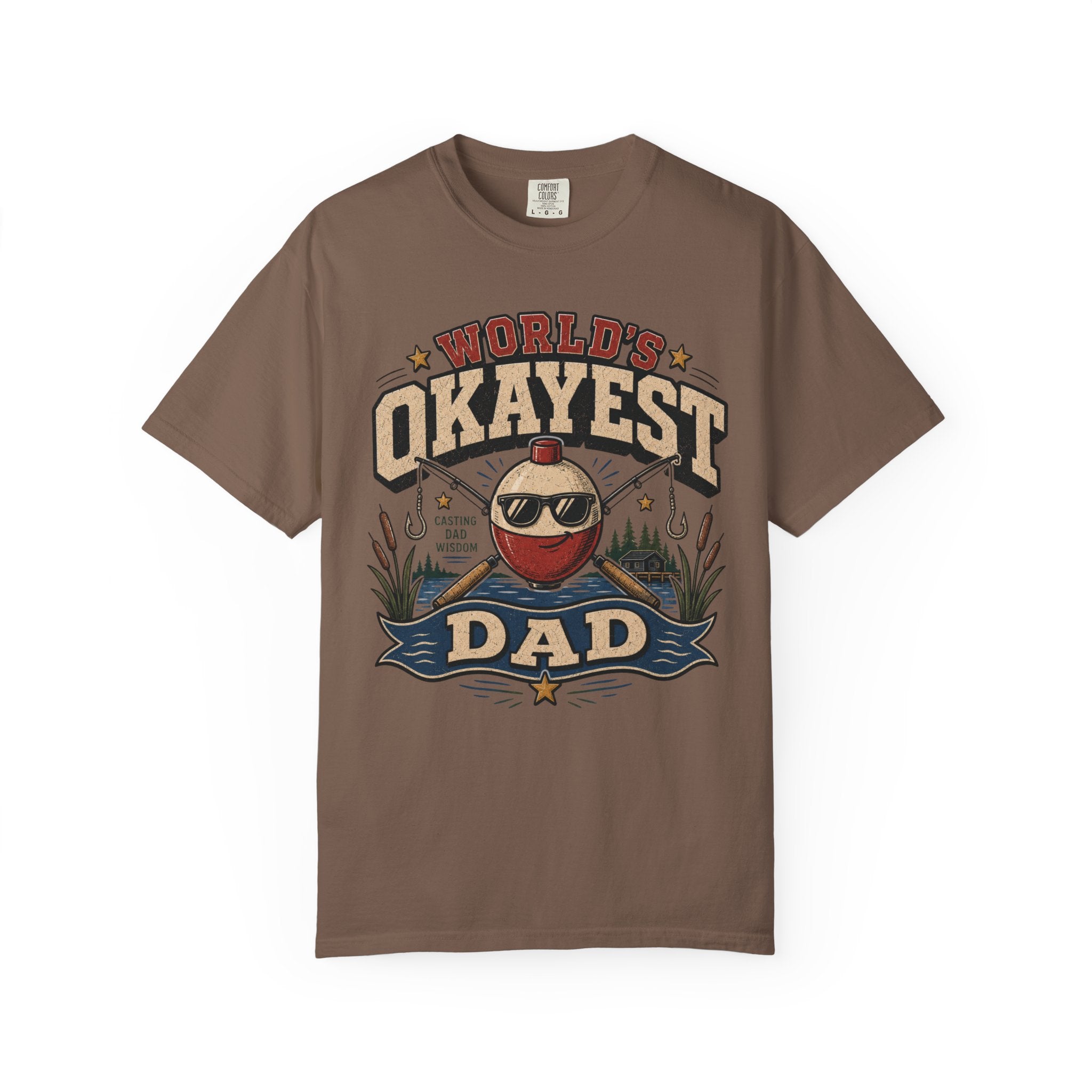 Worlds Okayest Dad Fishing