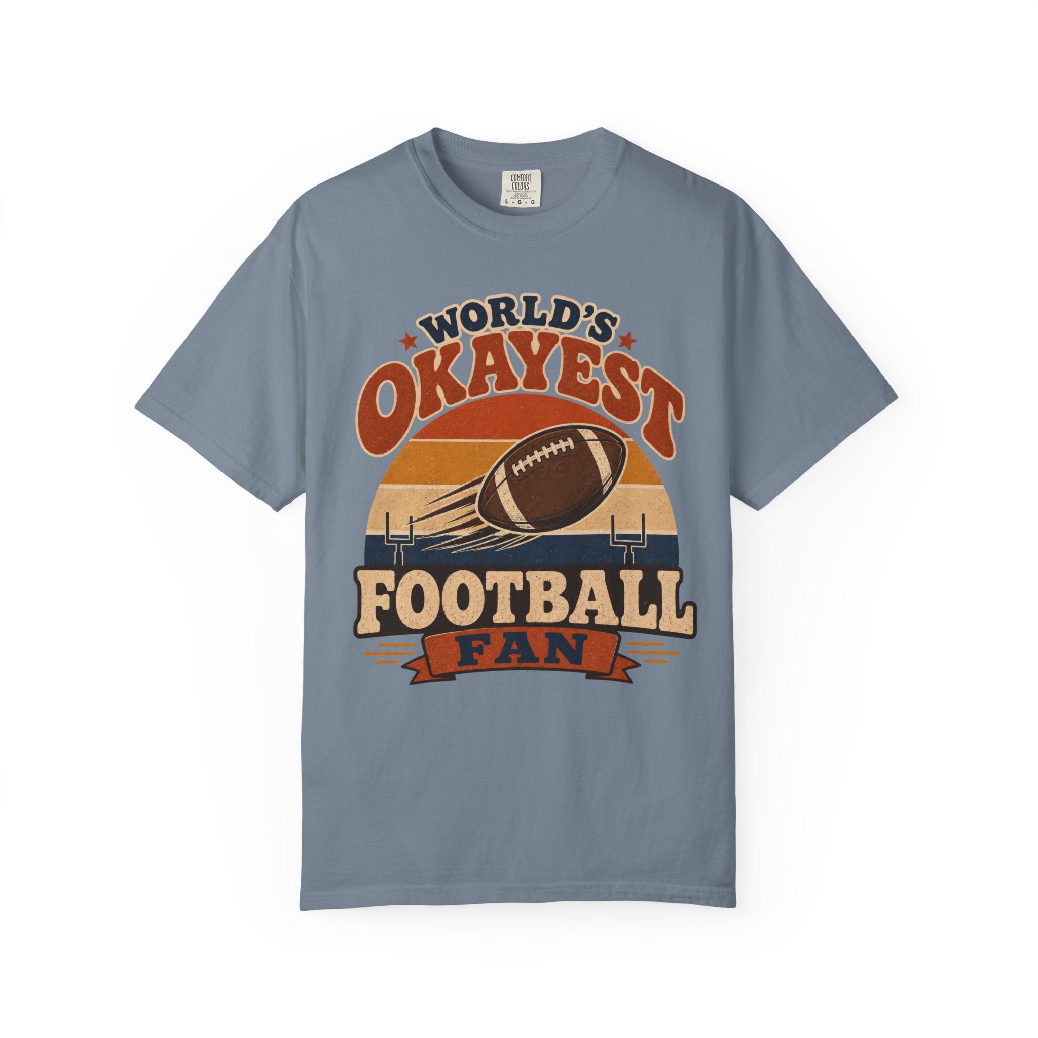 Worlds Okayest Football Fan Retro