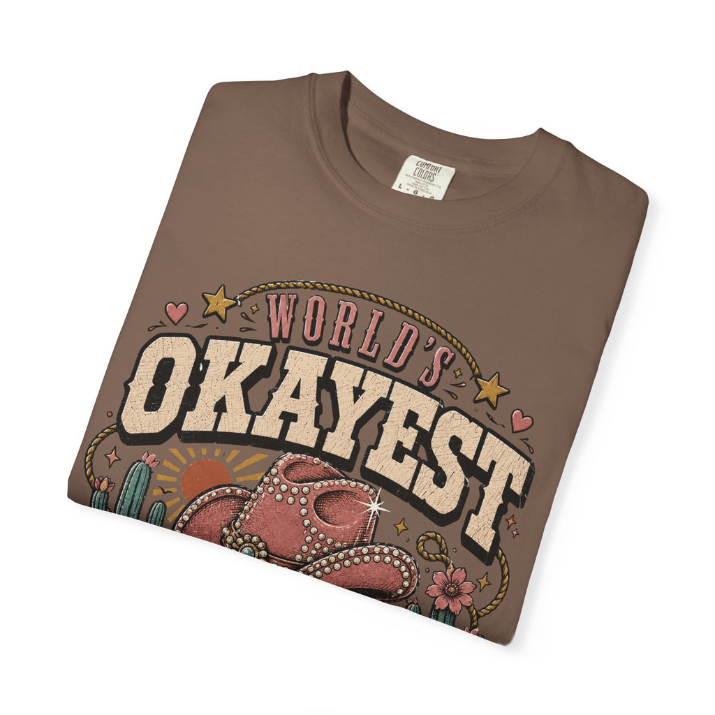 Worlds Okayest Cowgirl Hat