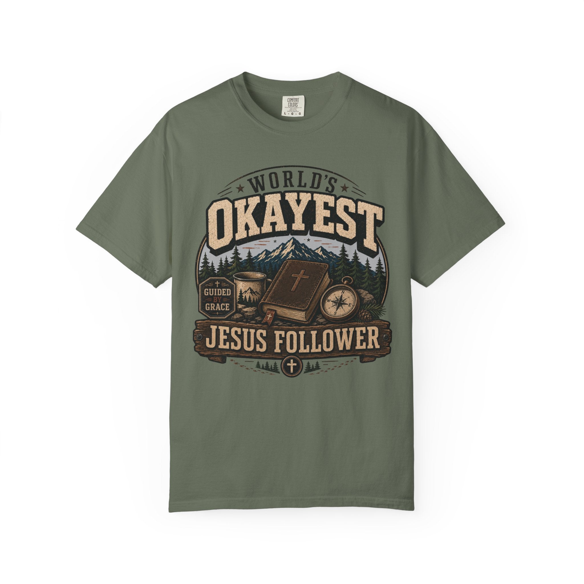 Worlds Okayest Jesus Follower Badge
