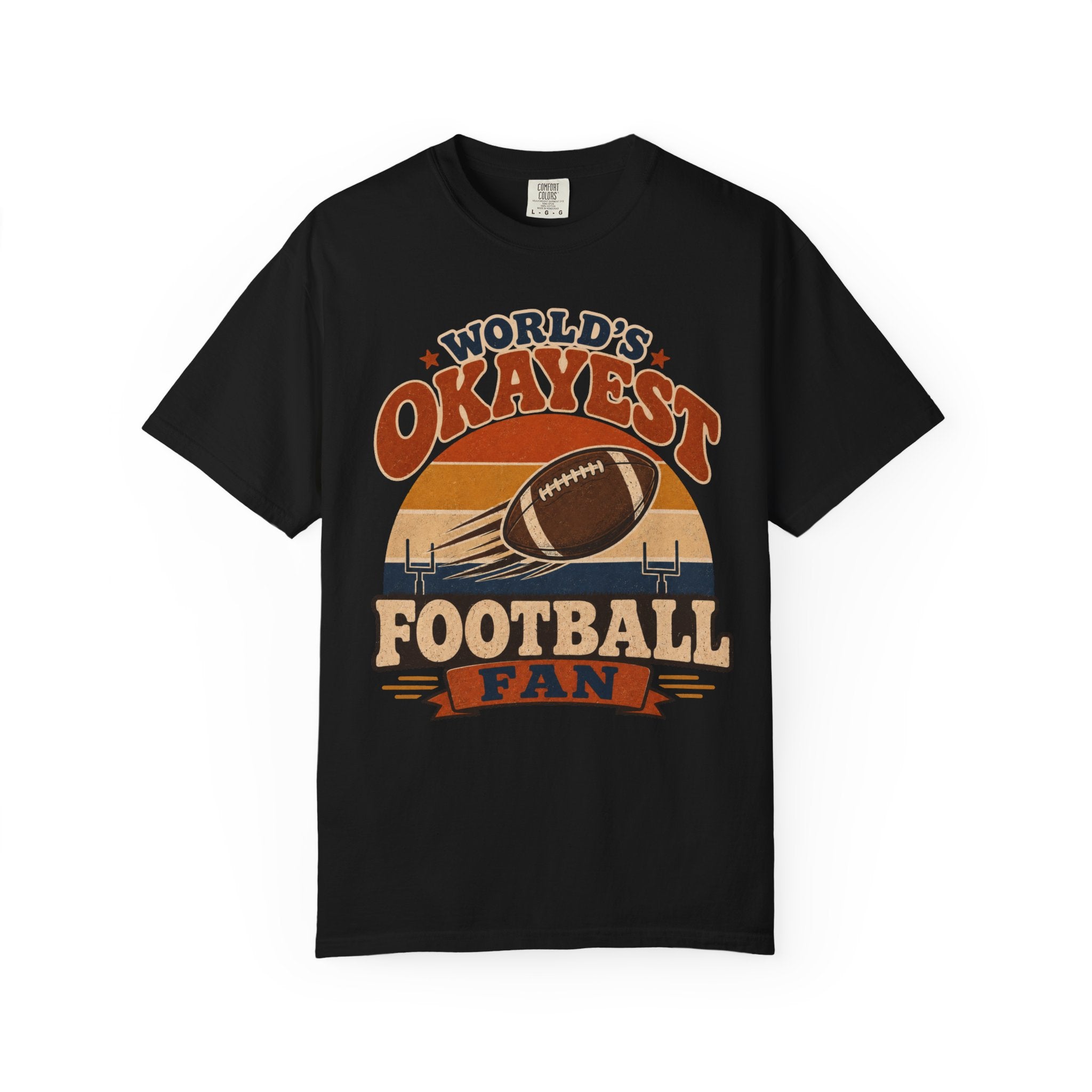 Worlds Okayest Football Fan Retro