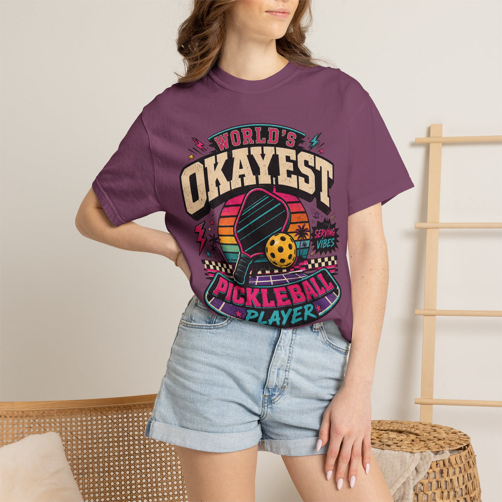 Worlds Okayest Pickleball Player Vibes