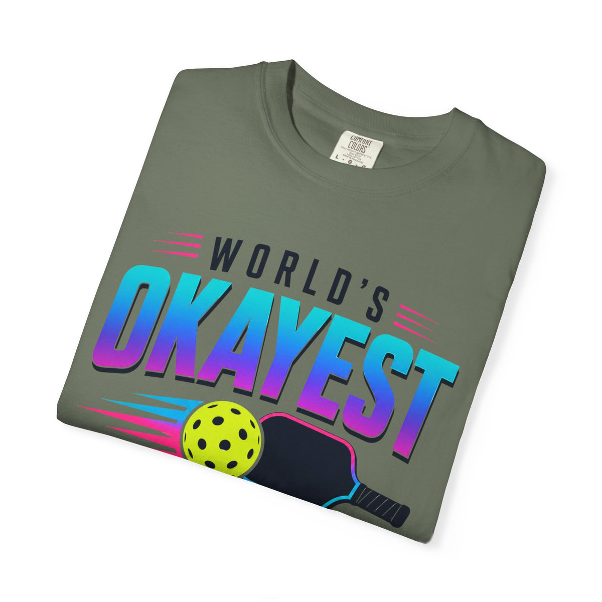 Worlds Okayest Pickleball Player Retro