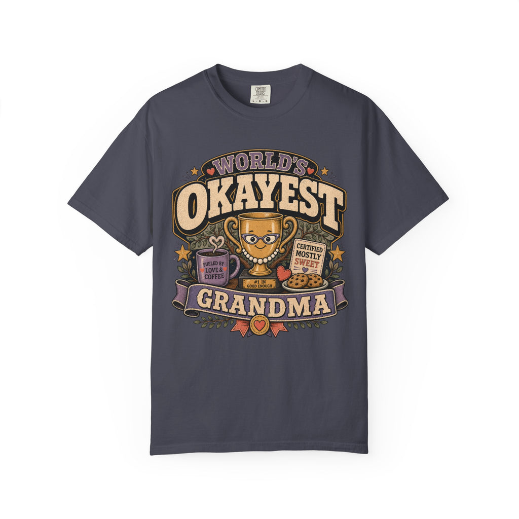 Worlds Okayest Grandma Trophy