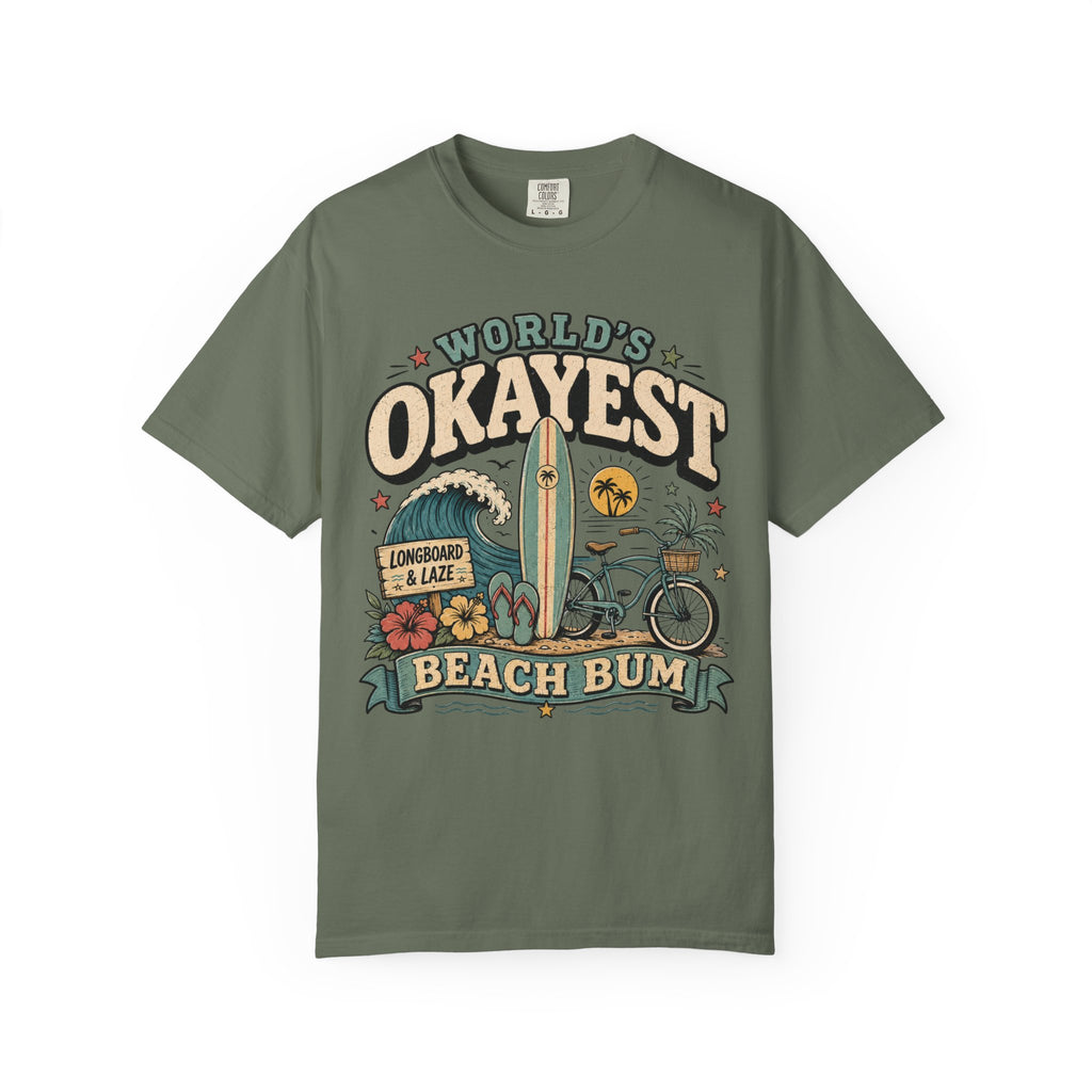 Worlds Okayest Beach Bum Longboard