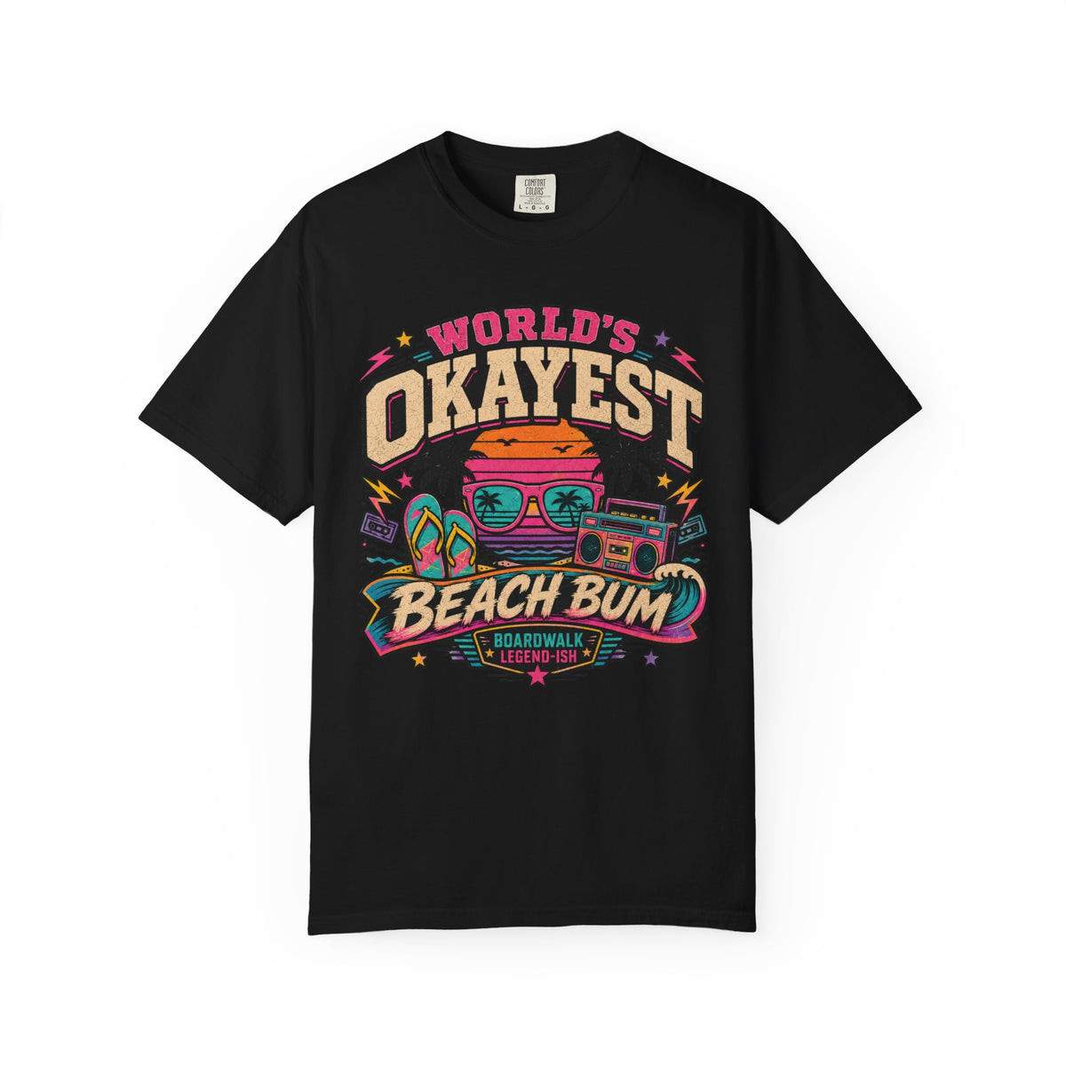 Worlds Okayest Beach Bum 80's