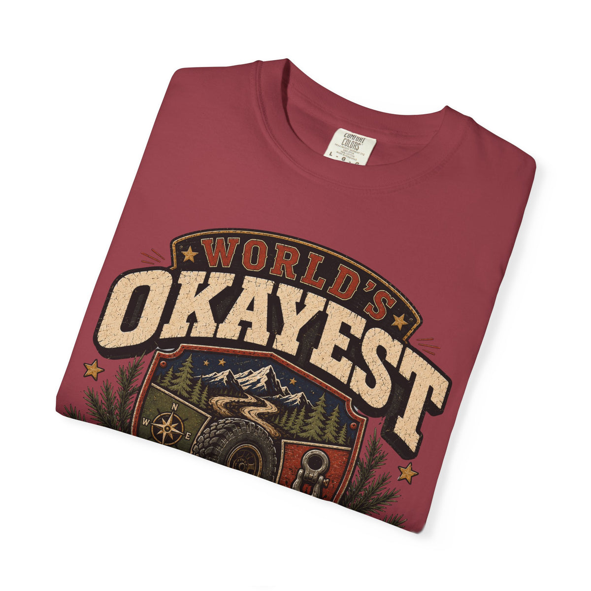 Worlds Okayest Jeep Owner Badge
