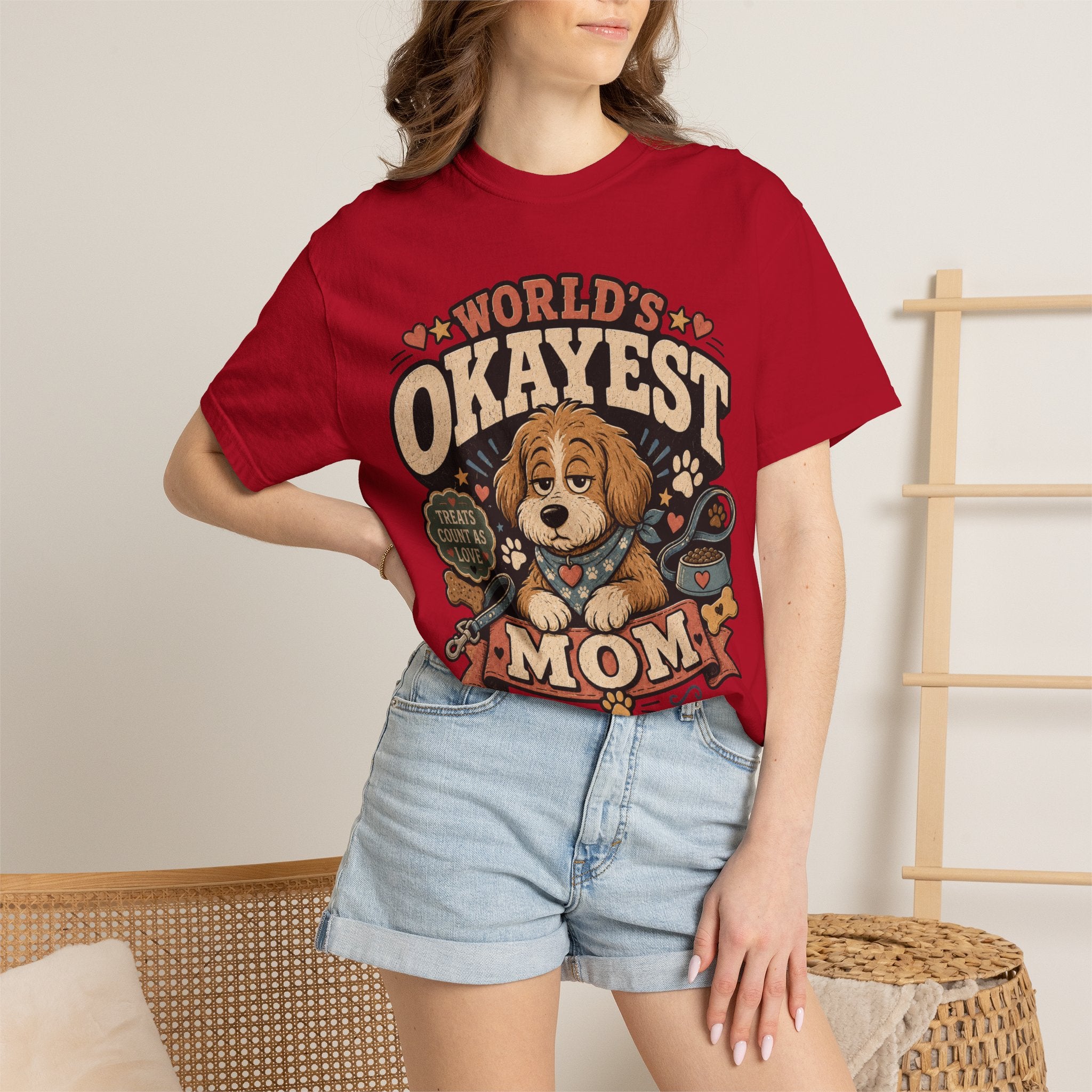Worlds Okayest Mom Dog