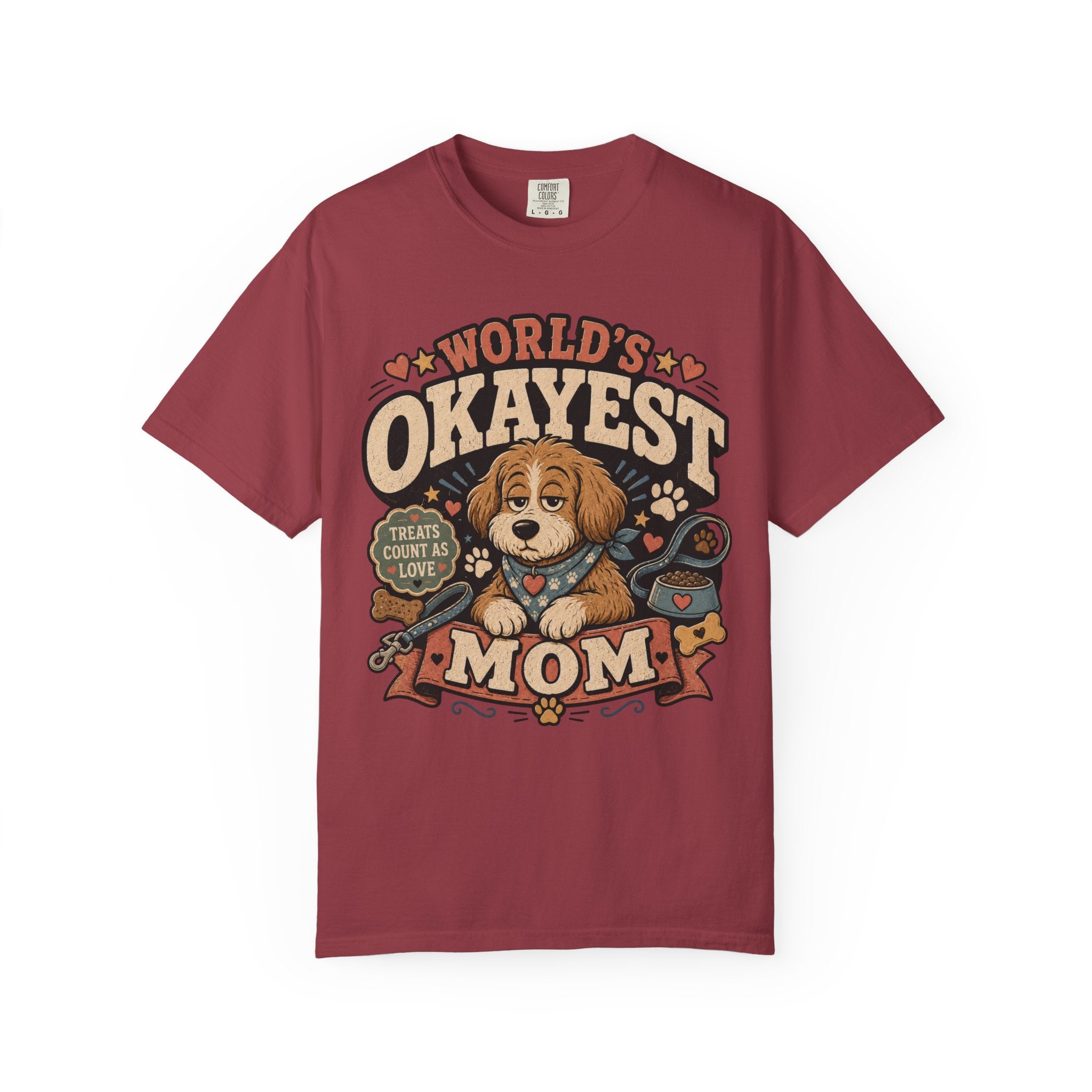 Worlds Okayest Mom Dog
