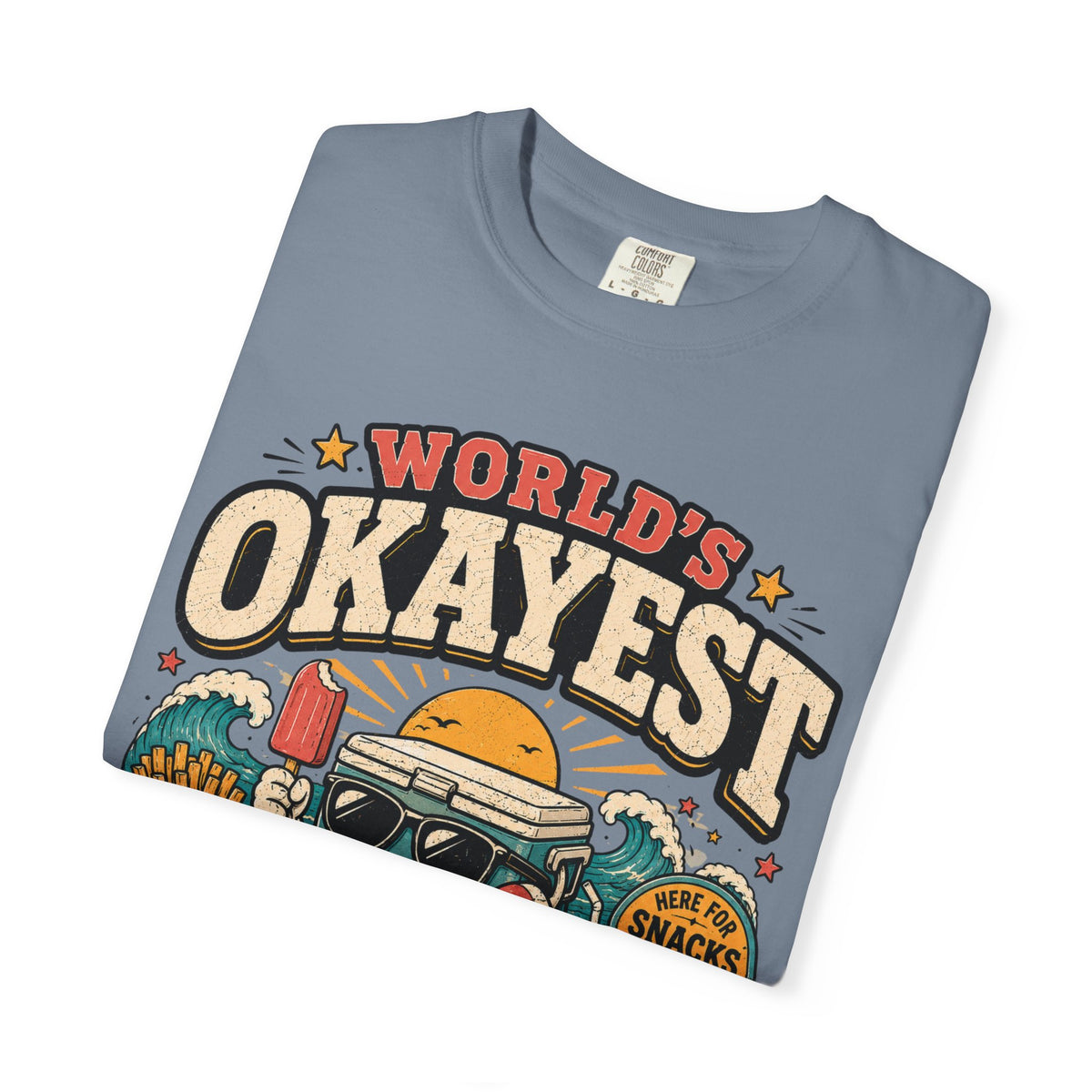 Worlds Okayest Beach Bum Cooler