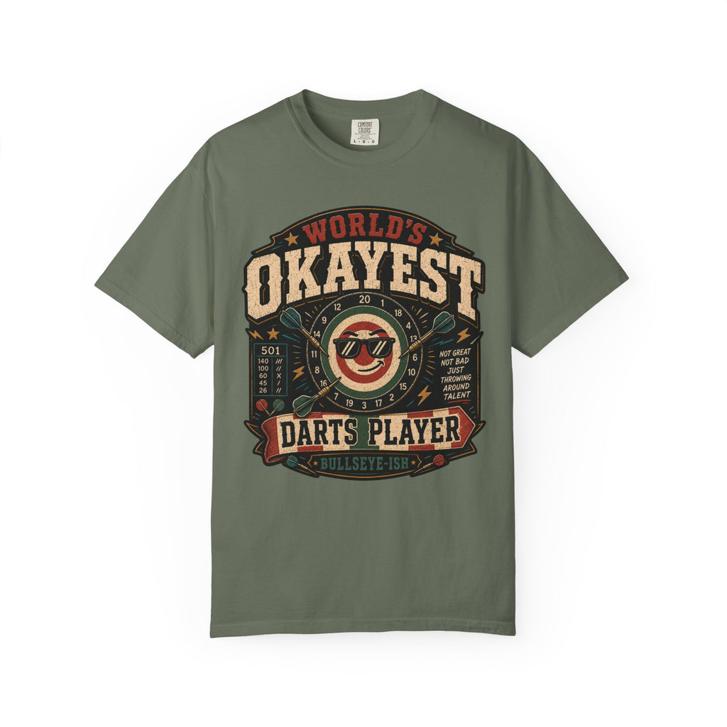 Worlds Okayest Darts Player Red-Green