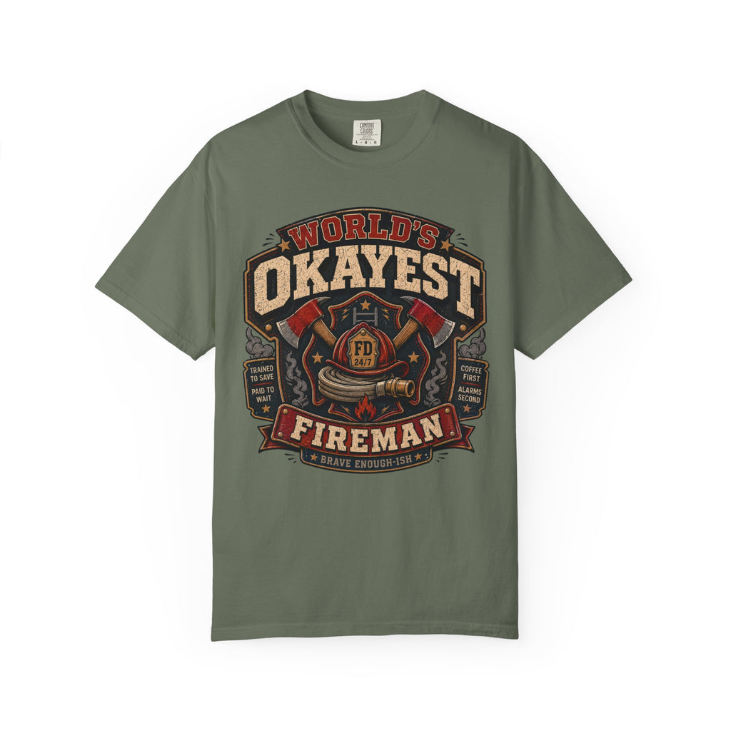 Worlds Okayest Fireman Axe