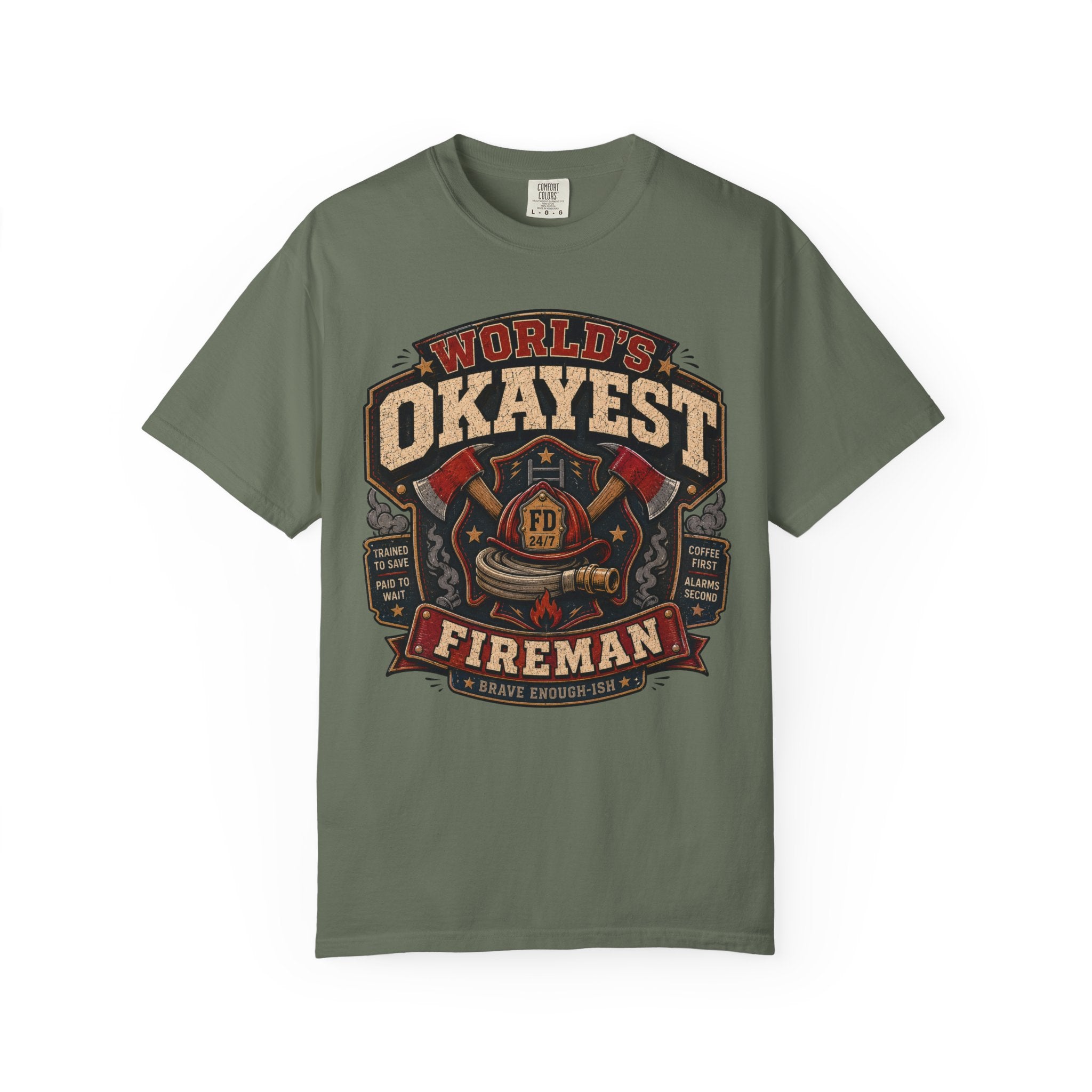 Worlds Okayest Fireman Axe