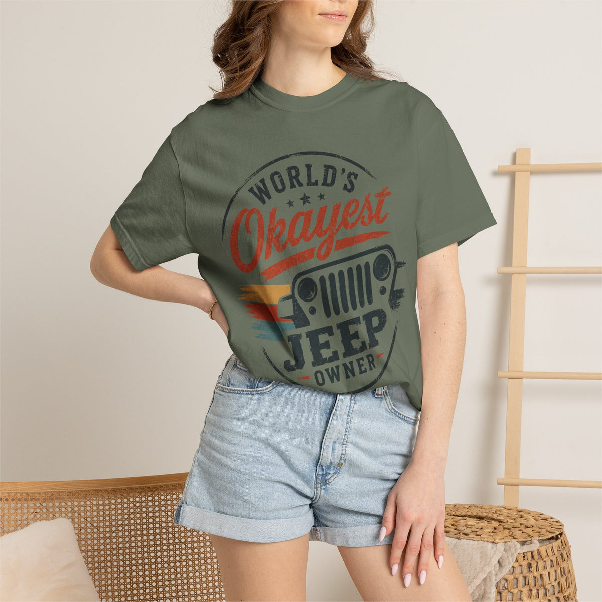 Worlds Okayest Jeep Owner Retro