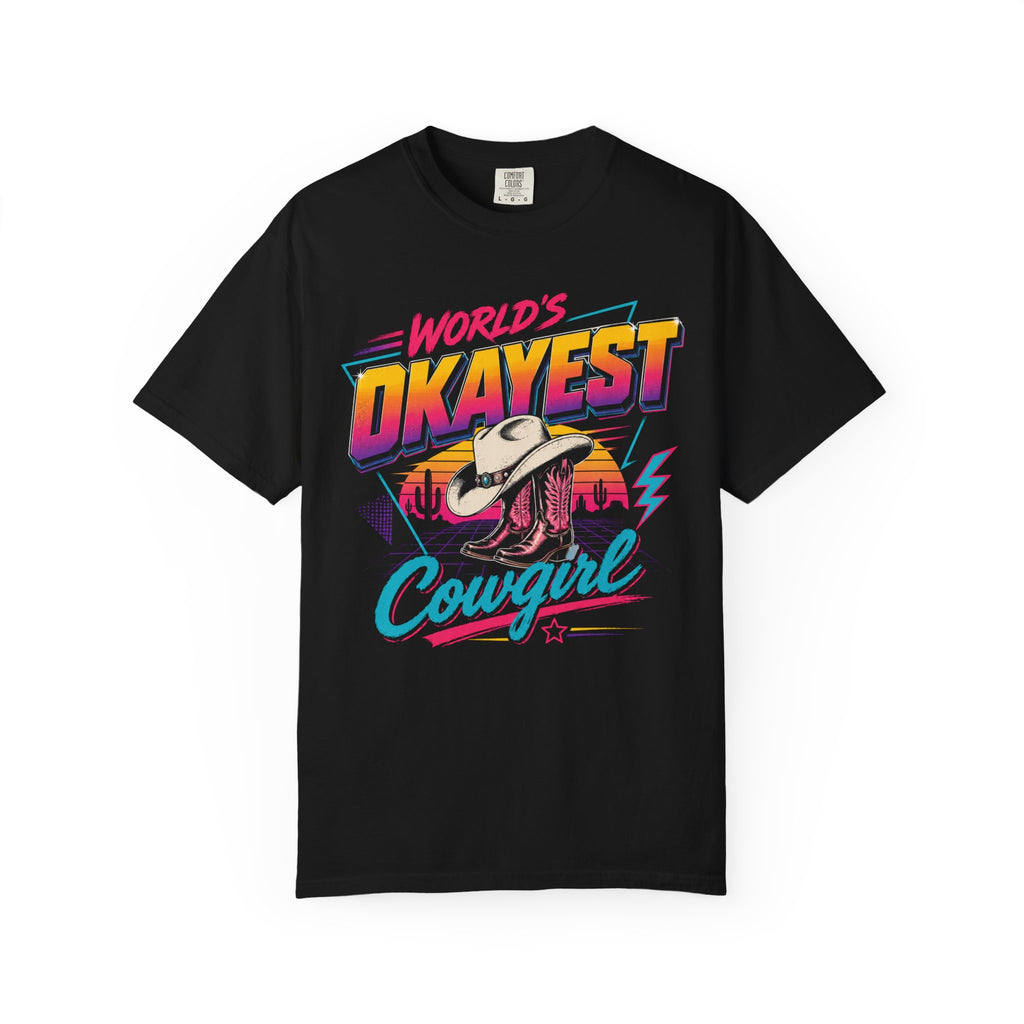 Worlds Okayest Cowgirl 80's