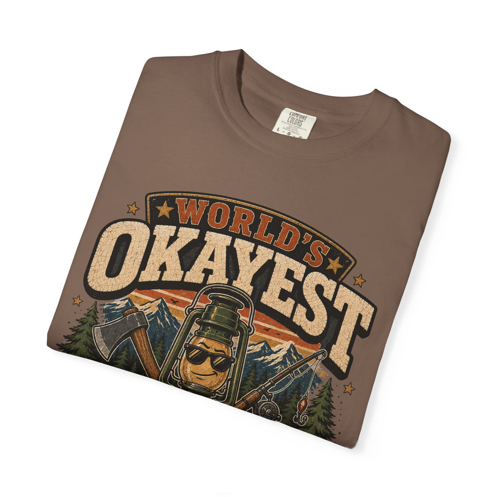 Worlds Okayest Outdoorsman Lantern