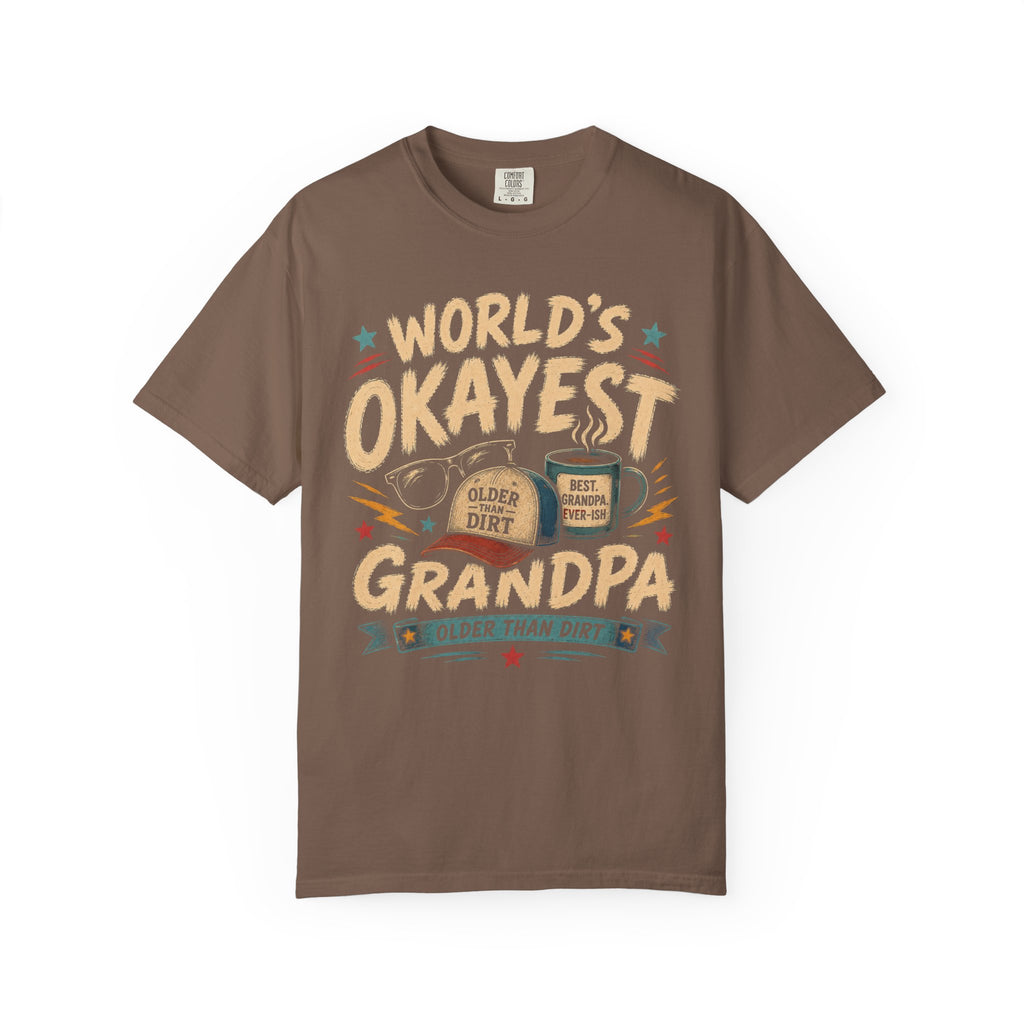 Worlds Okayest Grandpa Color