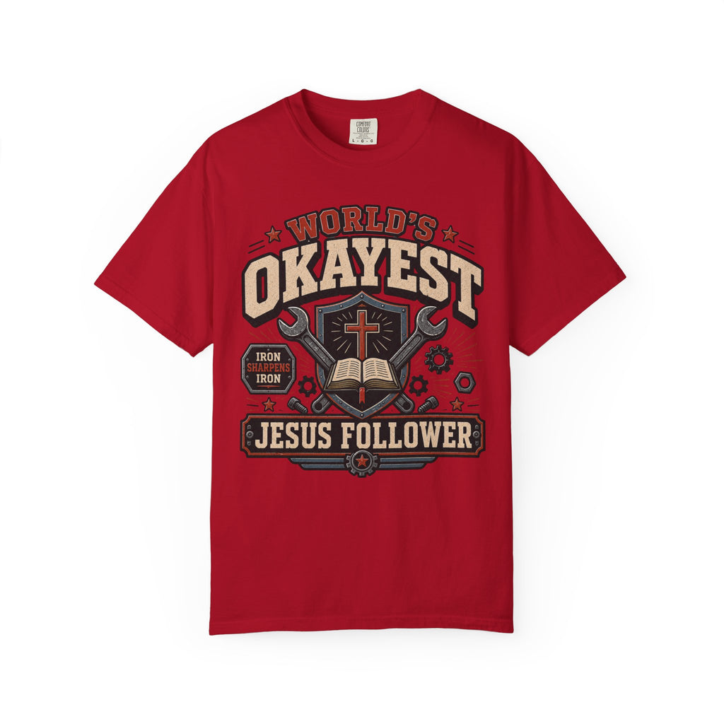 Worlds Okayest Jesus Follower Iron