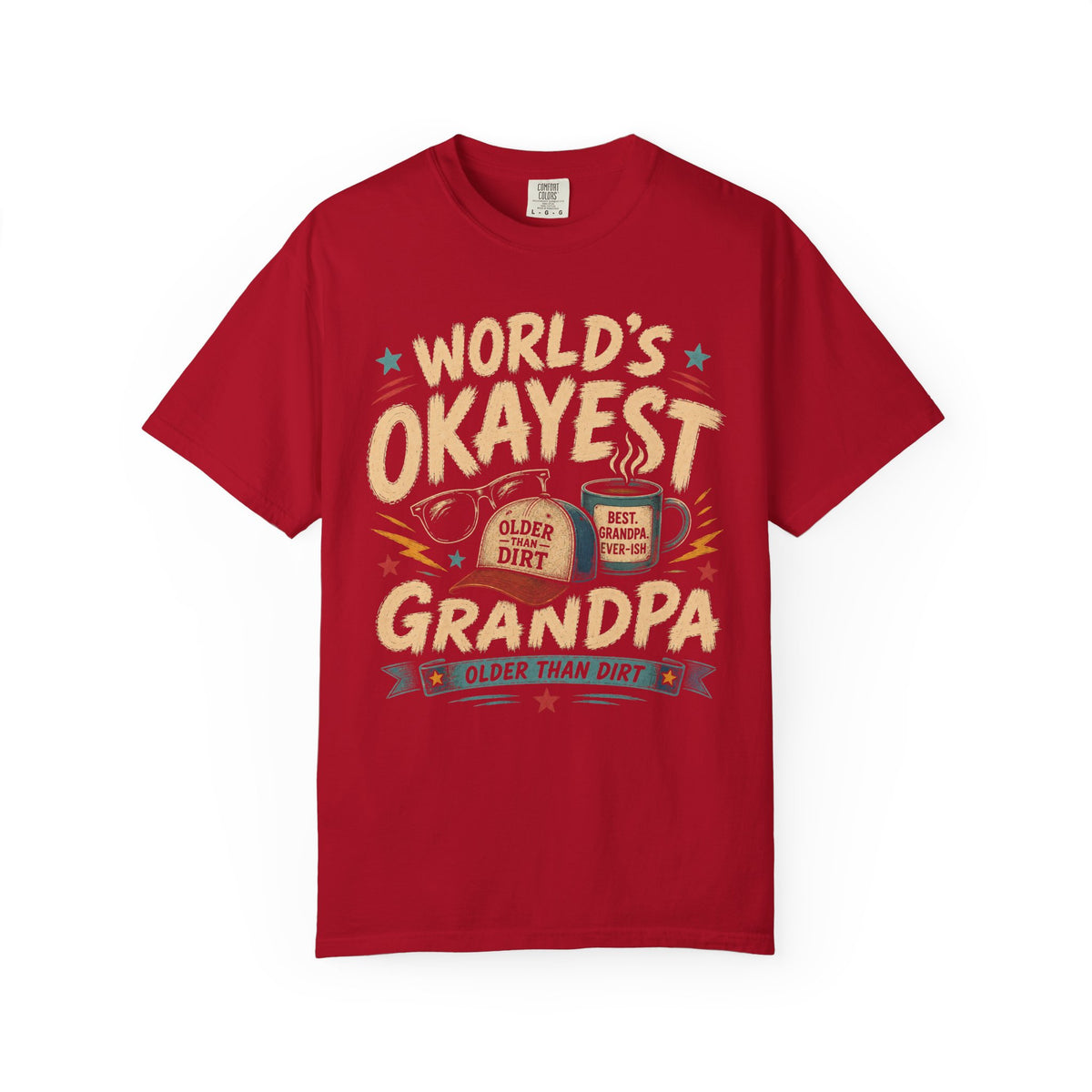 Worlds Okayest Grandpa Color