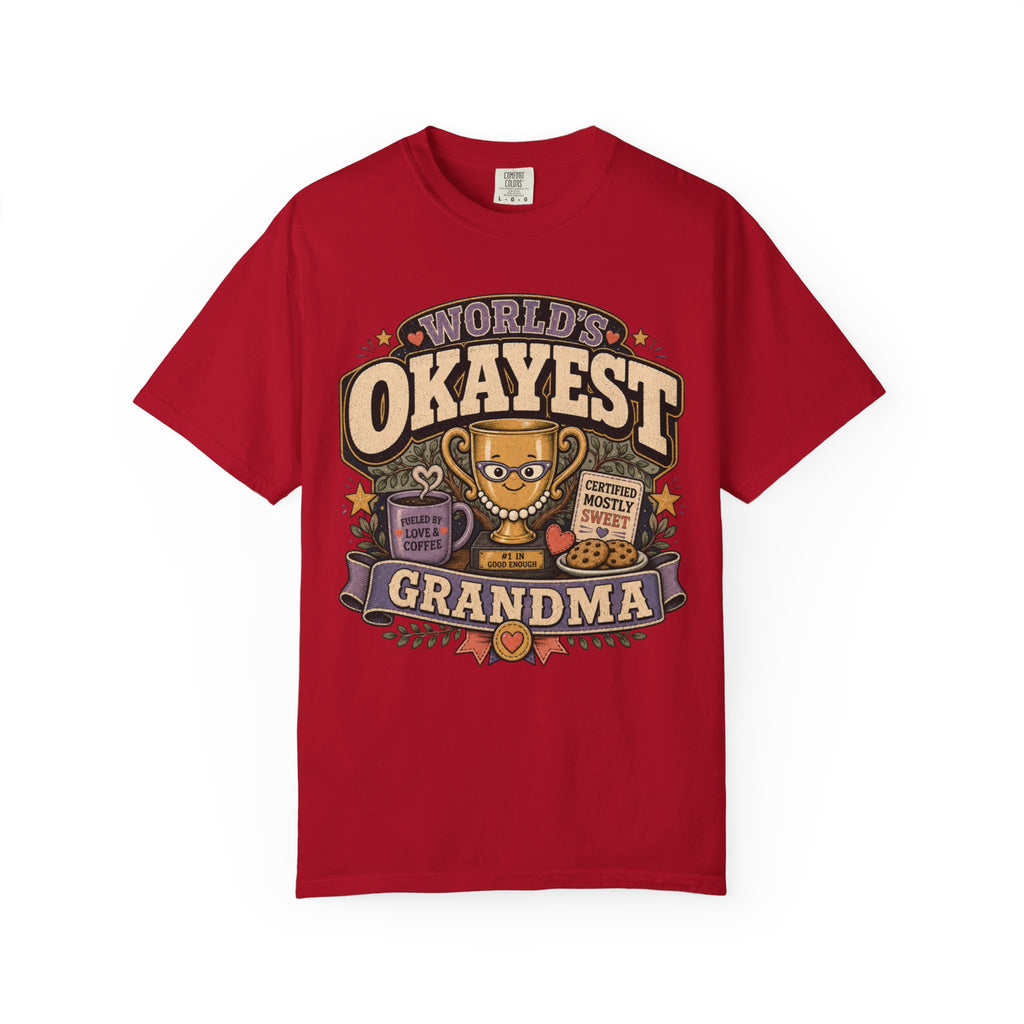 Worlds Okayest Grandma Trophy
