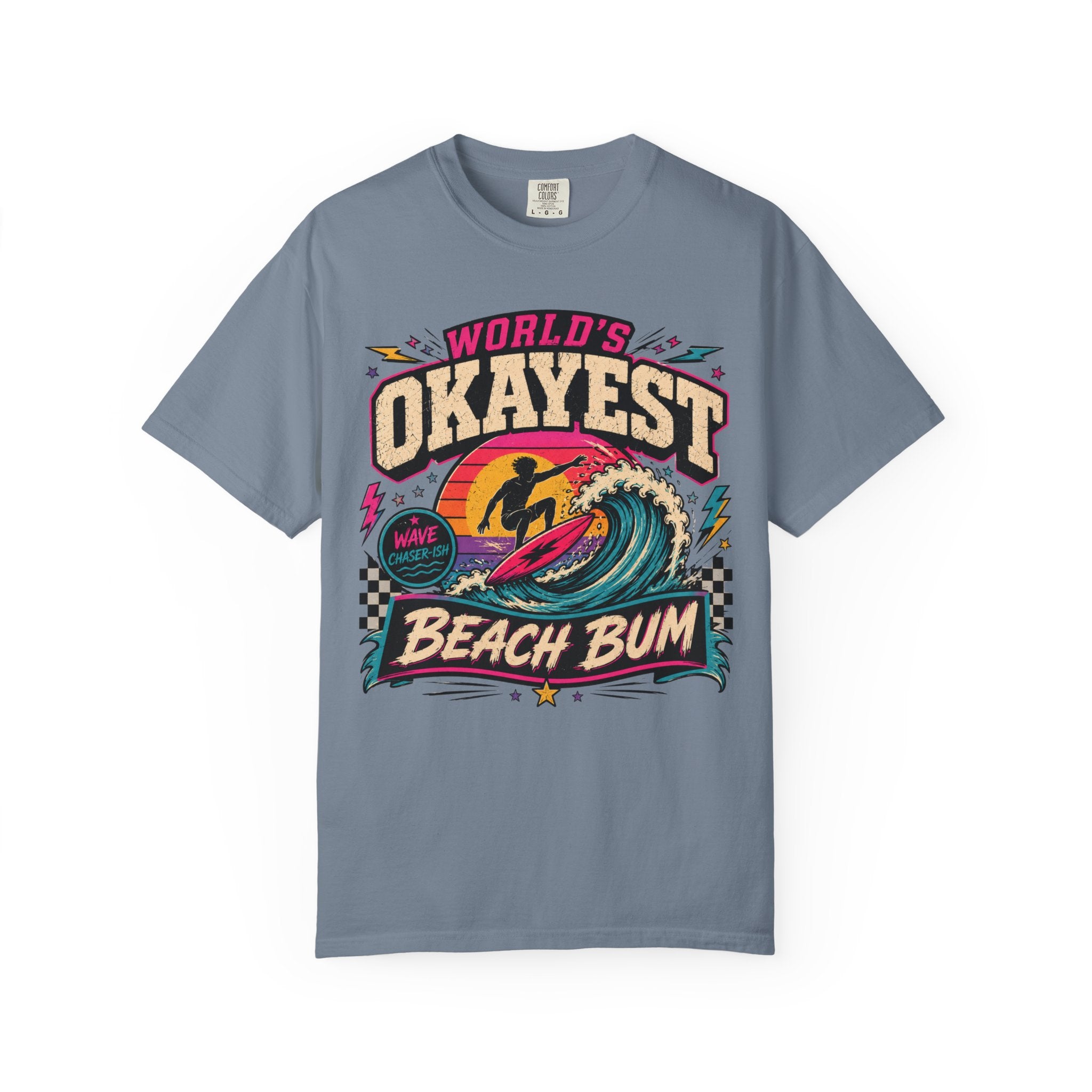 Worlds Okayest Beach Bum 80's