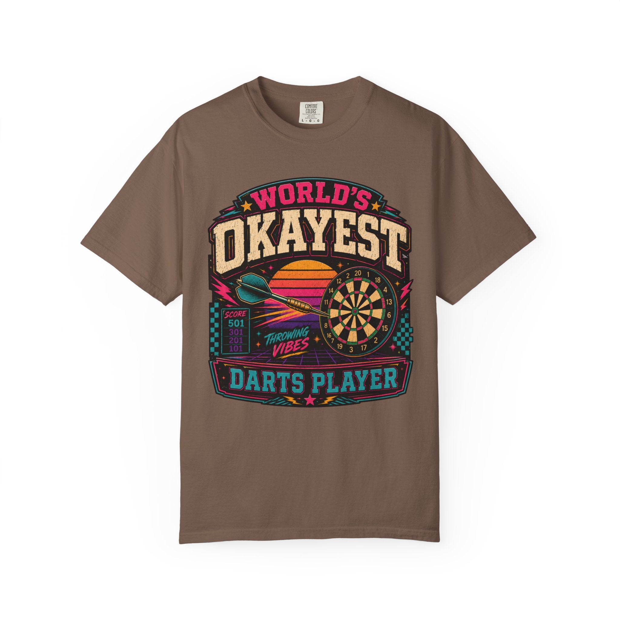 Worlds Okayest Darts Player 80's