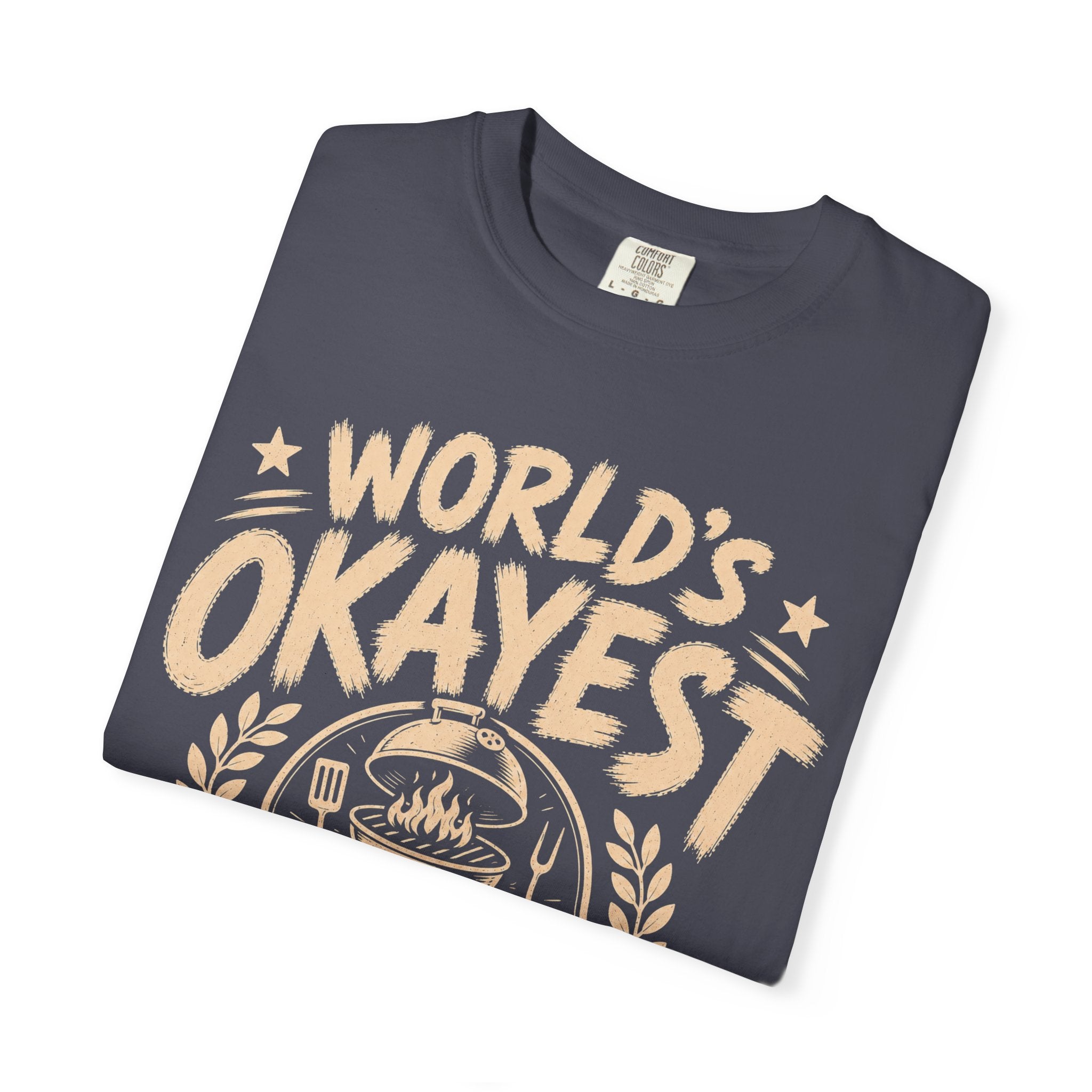Worlds Okayest Grill Text